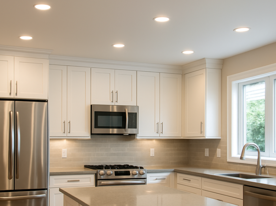 kitchen recessed ceiling lights