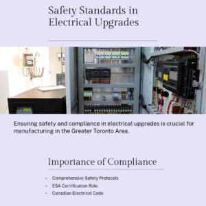 Modernizing Industrial Power Systems in GTA manufacturing facilities using advanced electrical infrastructure and automation.