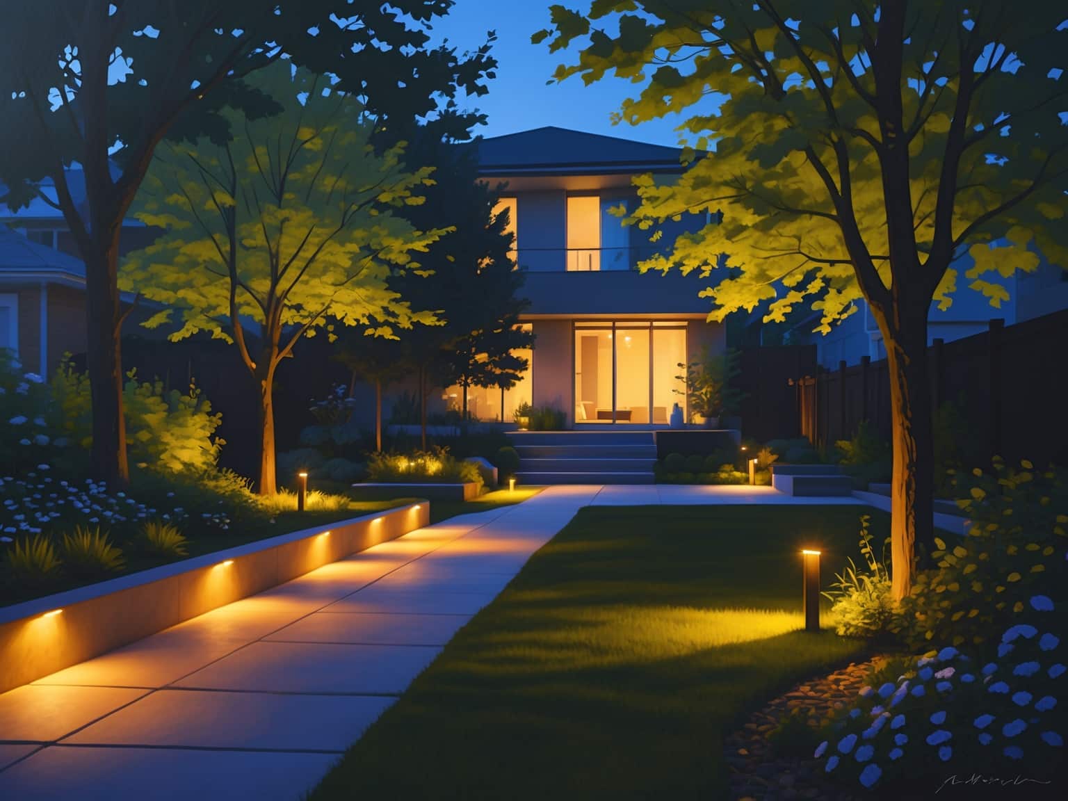 Outdoor Landscape Lighting Design Toronto