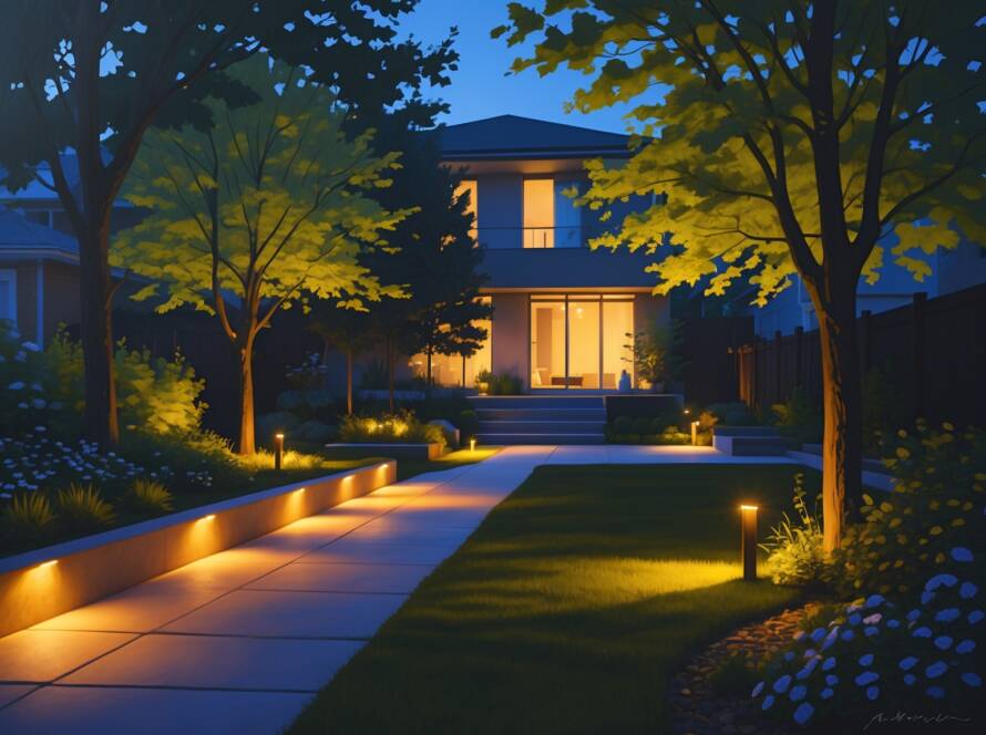 Outdoor Landscape Lighting Design Toronto
