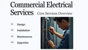 Types of Commercial Electrical Services – Backup power systems for business