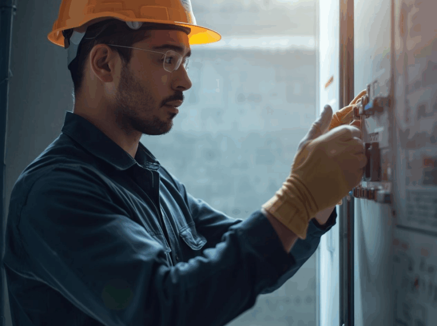 Industrial Electrical Services in a factory ensuring reliable power distribution and efficient operations.