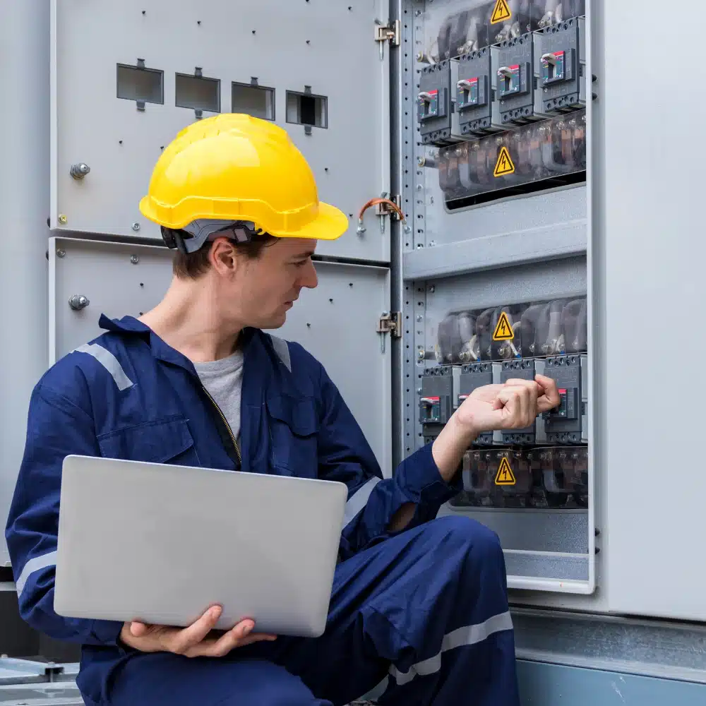 Commercial Electrical panel installation in GTA office building