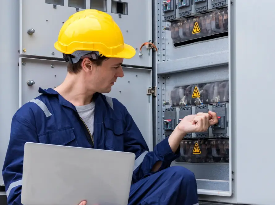 Commercial Electrical panel installation in GTA office building